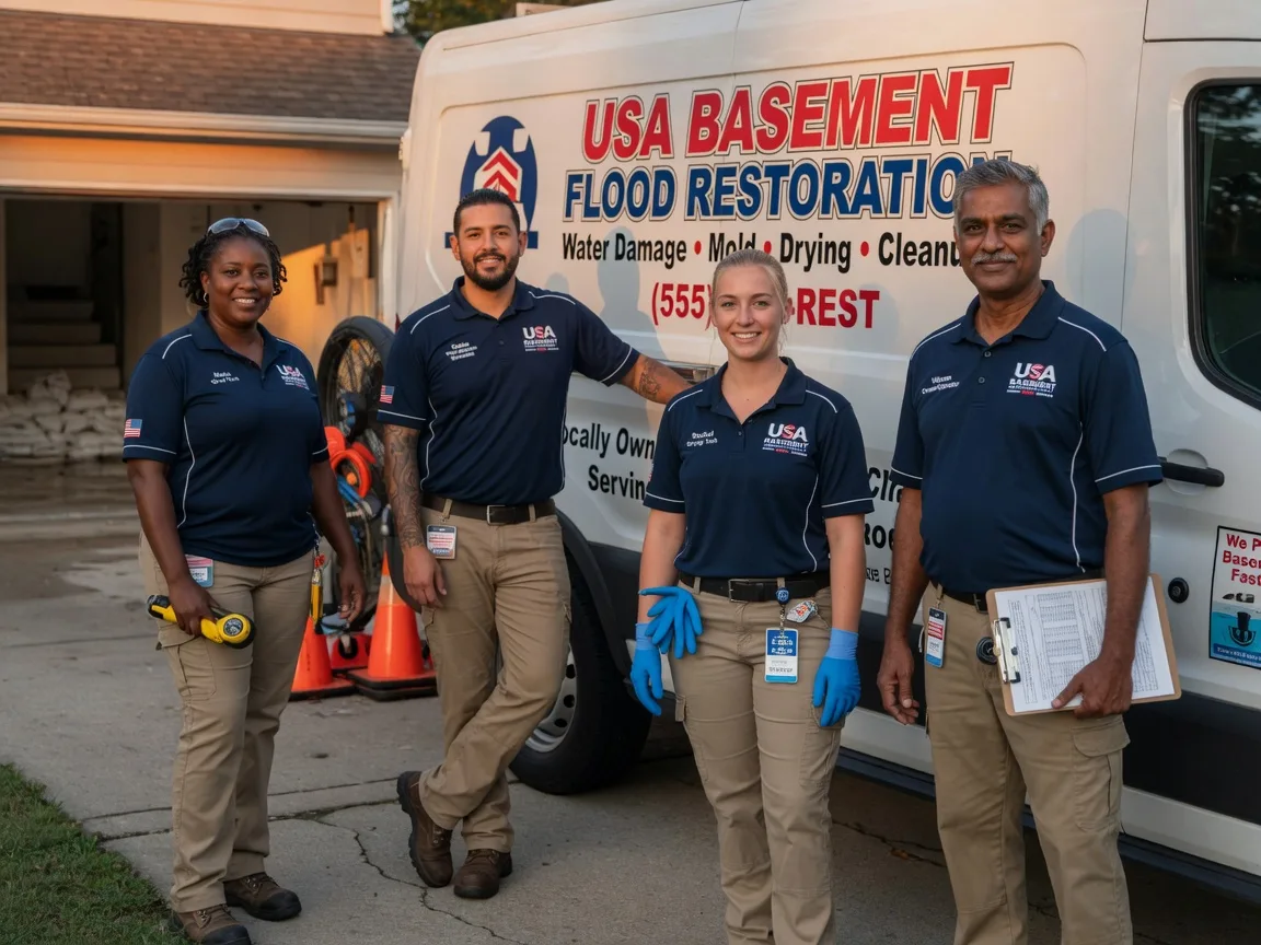 Basement Flood Cleanup company in Crawford, WV